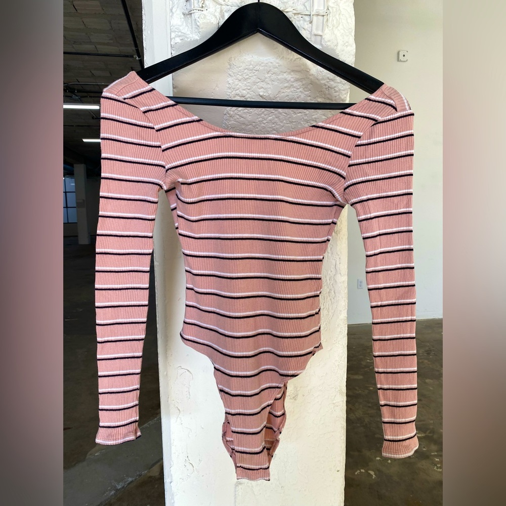 Stripped leotard